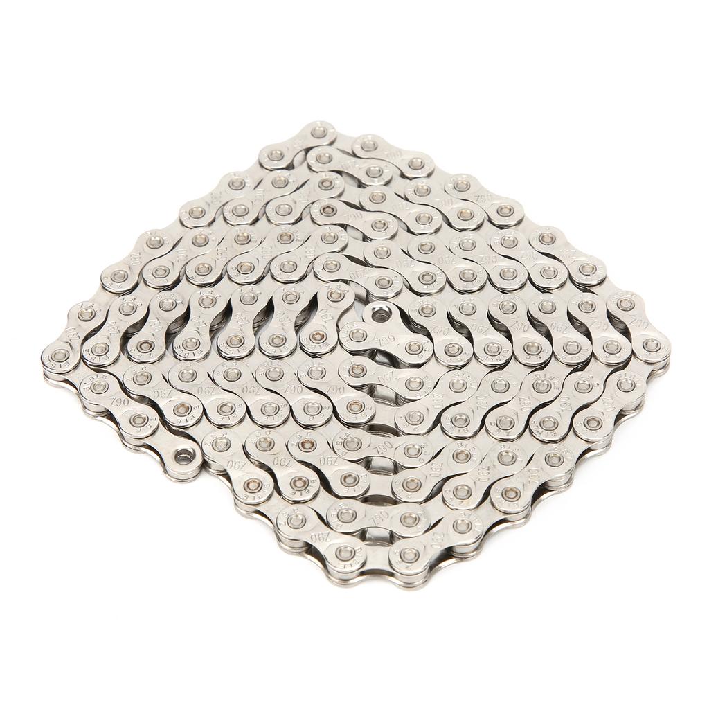 Corrente de Bicicleta ZTTO 9 Velocidades 116 Elos Corrente de Bicicleta com Elos para Ciclismo de Estrada Montanha Prata