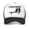 Attempted Murder Printing Baseball Cap For Unisex Wowen Summer Fashion Breathable Sun Hat Casual Adjustable Mesh Cool Trucker Hats