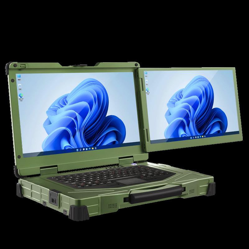 Huazhixinkong Tianji 15.6-inch Rugged Dual-Screen Mobile Workstation (CN version)