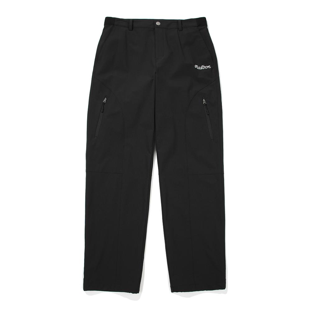MALBON GOLF Semi-Loose Fit Jogger Pants Black (Man)