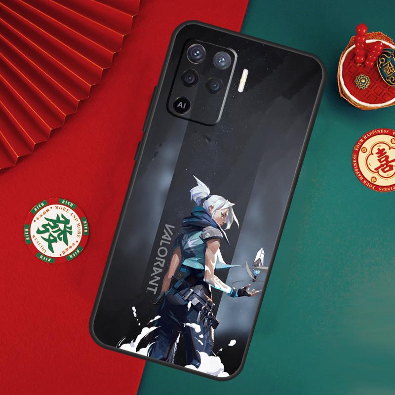 Valorant Game Case For Oppo A78 A98 A58 A38 A18 A54 A74 A94 A80 A60 A40 A96 A76 A16 A15 A17 A57 A5 A6 Pro