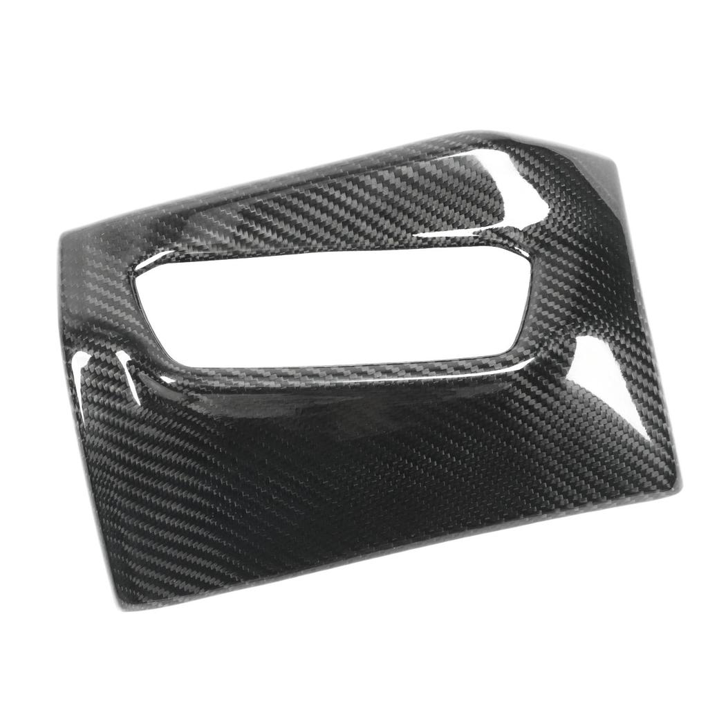 Headlight Switch Frame Cover Carbon Fiber Colorfast Comfortable Touch Fit for GR Supra J29 DB 2019‑2022