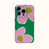 Spring Pink Flowers Phone Case for IPhone 16 15 14 13 12 11 X XS XR XSMAX 7 8 Pro Max Plus Double-layer Back Cover