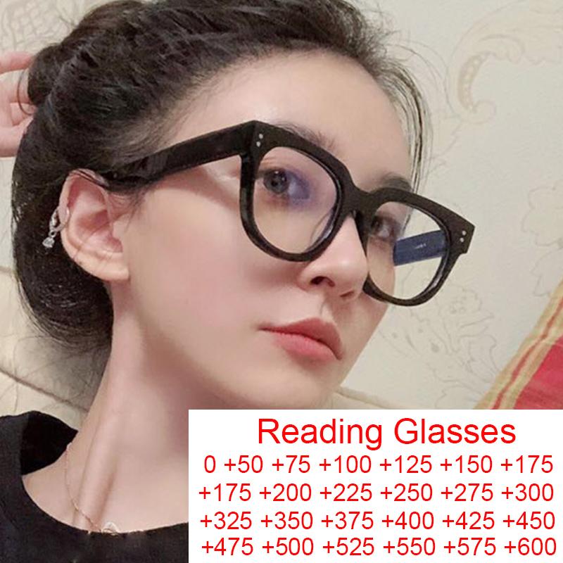 Men Womens Reading Glasses Luxury Brand Retro Square Eyeglasses Frame Blue Light Blocking Glasses oculos de grau femininos
