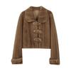 Short Faux Fur Coat Women Japanese Style Cute Soft Commute 2026