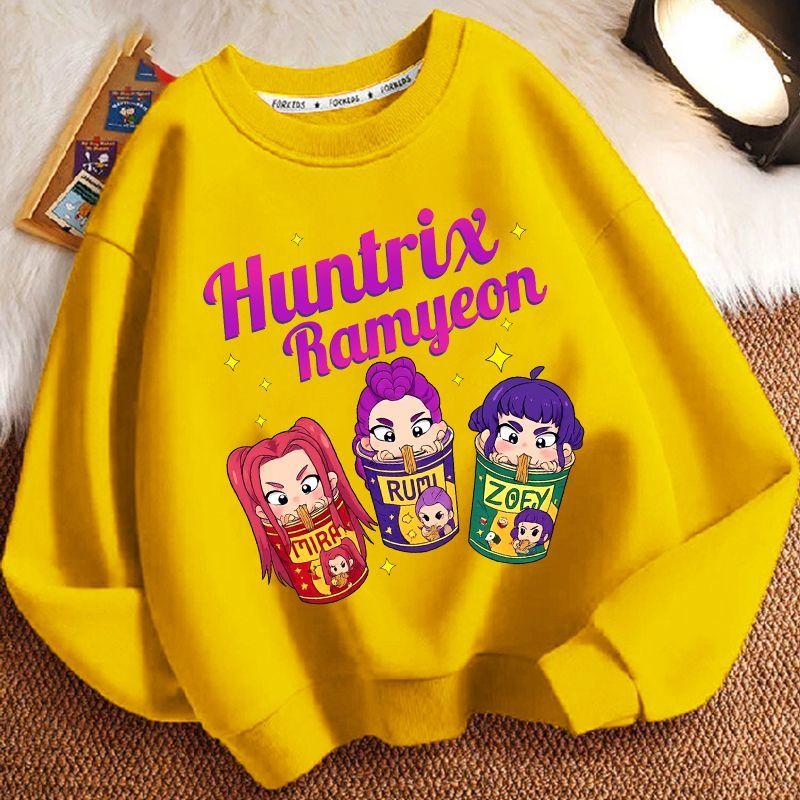 Kinder Lockerer Hexenjagd Team Hoodie Herbst und Winter Jungen- und Mädchen-Freizeitjacke mit langen Ärmeln