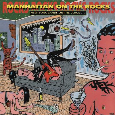 CD VARIOUS - Manhattan On The Rocks PWD7428 Pow Wow Records 1992 Japan Rock Used