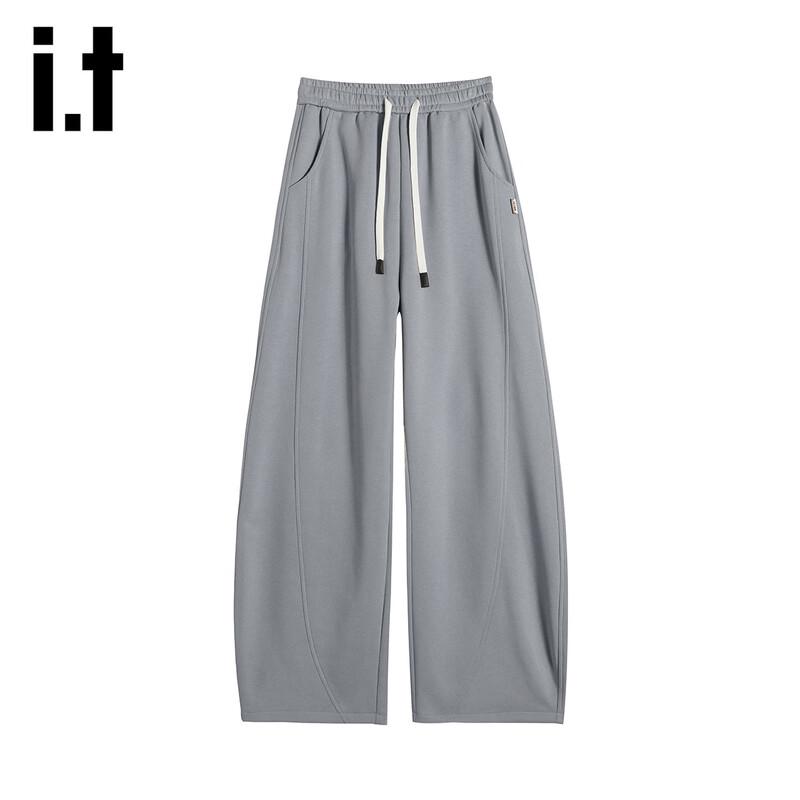 Izzueit Women s High-Waist Loose Casual Pants L