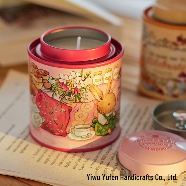 Mori Style Scented Soy Candles Gift Box - Long-Lasting Fragrance for Girls' Birthdays and High-End Bedroom Decor