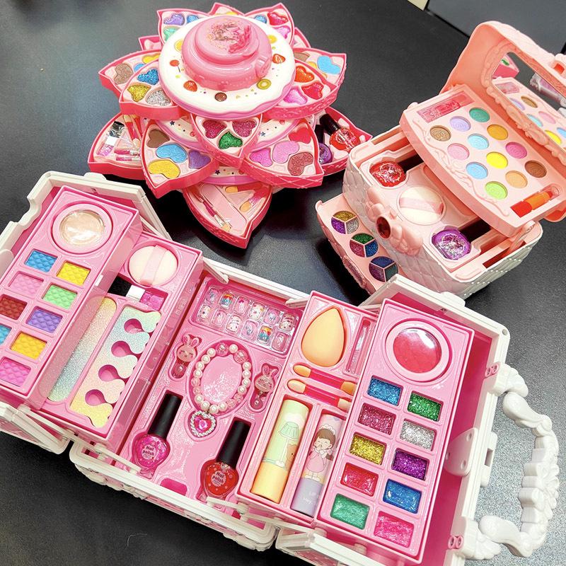 Children's Cross-border Makeup Set: Little Princess Cosmetics & Art Box - Perfect Birthday Gift
