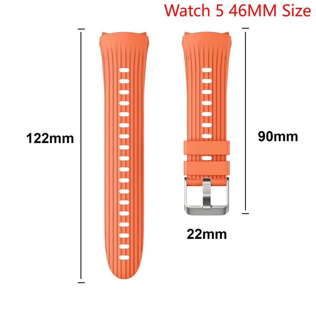 Silicone Strap for Huawei Smart Watch 5 46mm Official Original Replace Band for Huawei Watch 5 42mm Men Women Band Accessories