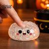 Anxiety Relief Gifts for Kids Halloween Ghost Bun Stress Ball  Glitter Slow Rising TPR Fidget Toy Quicksand Pinch Toys with Steamer  Cute Spooky