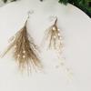 Handmade Christmas Pearl Pick Branch Realistic Xmas Tree Hanging Ornament  Holiday Wreath