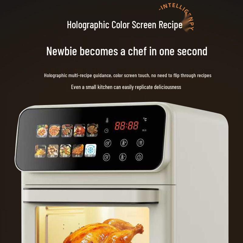 2025 Smart Visual Air Fryer: Large Capacity, Multifunctional Electric Oven