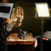 VBESTLIFE 2 Set Dimmable Bi color 3200 5600K CRI96+ LED Video Light Stands Kit