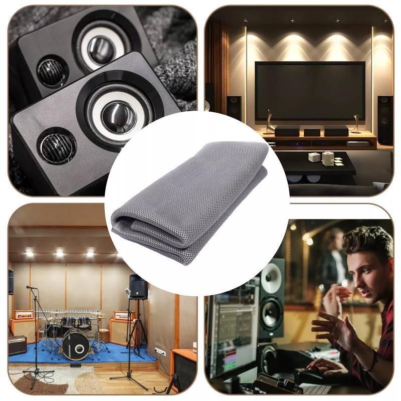 Speaker Dustproof Stereo Grill Cloth Speaker Mesh Cleaning Cloth Stereo Fabric