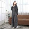 SeraphinaT Womens Long Robe Sleepwear Housecoat Winter Warm Pajamas Bathrobe