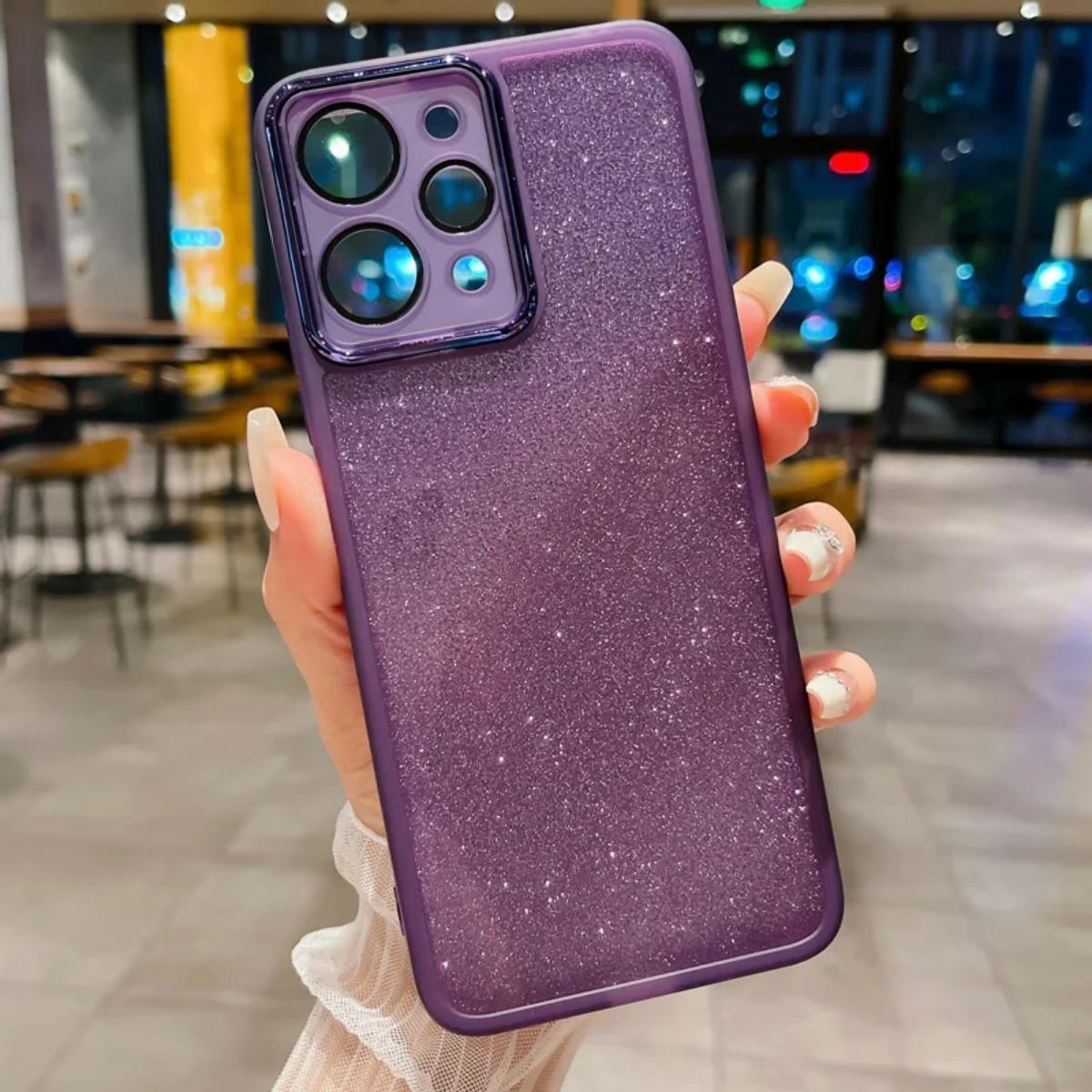 

Блестящий чехол для телефона Tecno CAMON 30S Pro 30 Pro 5G 30 4G POVA 6 NEO POP 9 4G Electroplate Camera Ring Bumper Противоударный чехол CAMON 30S Pro фиолетовый