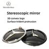 AABIC1 Car Front Grill Logo Light mirror face LED Badge Emblem Luminous Decorative Light For Mercedes Benz W167 GLC GLE CLS 2020-2023