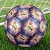 Pallone da Calcio con Stemma Real Madrid Taglia 5 Cucito a Macchina per Interni/Esterni Universale Calcio regalo perfetto per gli appassionati di sport