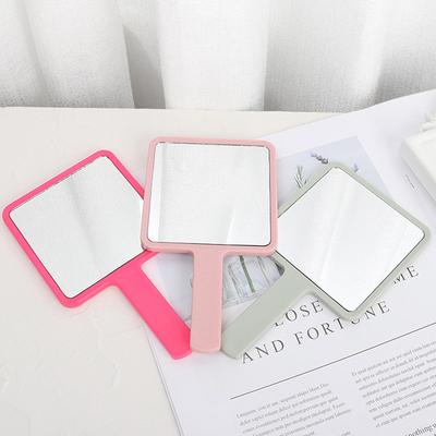 Handle Mirror Square Makeup Mirror Handheld Vanity Mirror Hand Mirror Makeup