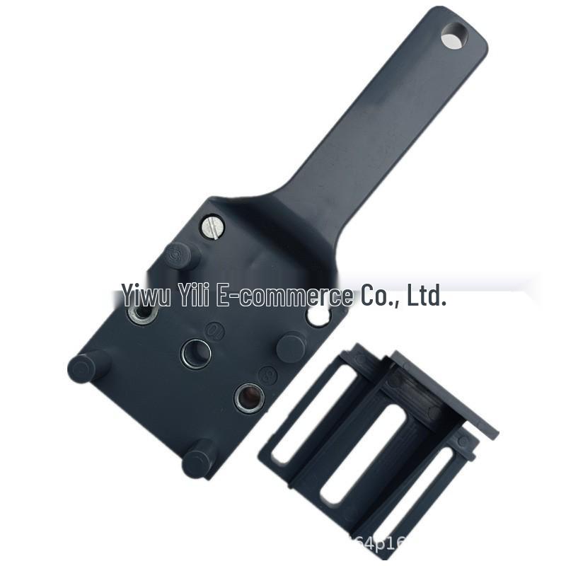 ABS Plastic Handheld Woodworking Straight Hole Drilling Locator for Wood Board Connection