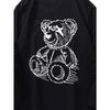 Осенняя одежда Sitting Bear с длинными рукавами из чистого хлопка, новый мужской и женский топ, весенний внутренний слой, базовая рубашка, футболка с круглым вырезом и длинными рукавами