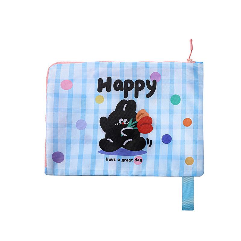 MDNG Cute Striped Rabbit Travel Storage Bag (4-Pack)