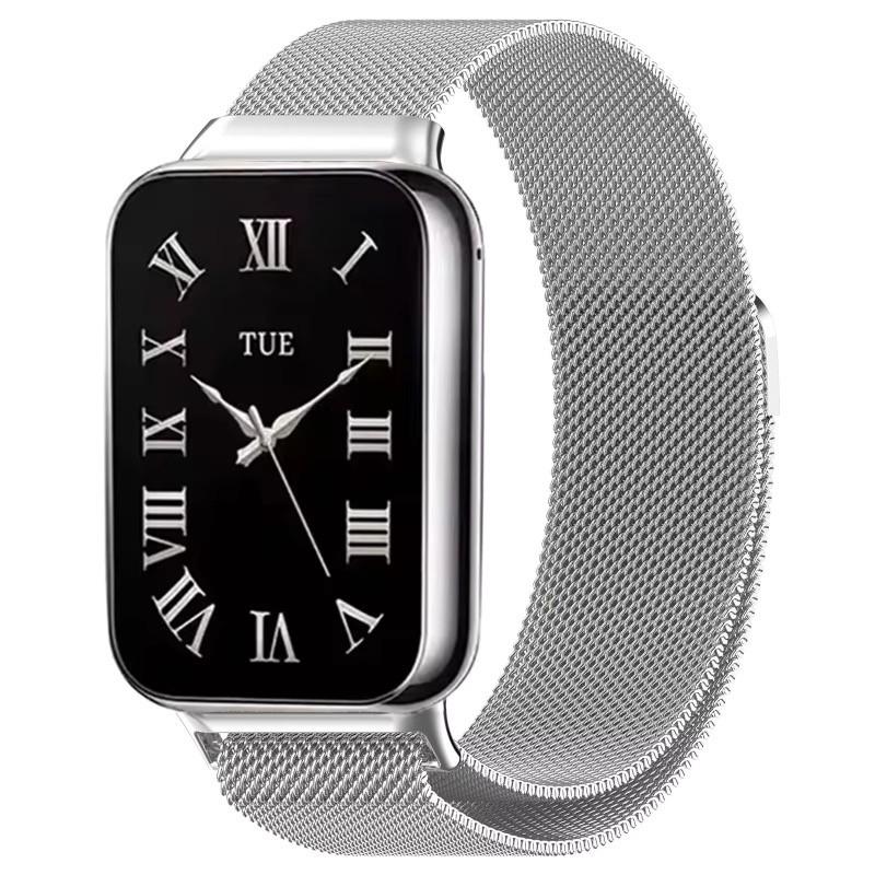 Metal Milanese Watchband for Xiaomi Mi Band 9 Pro/Mi Band 8 Pro Bracelet Loop Band Belt Correa for Redmi Watch 5 4 Strap