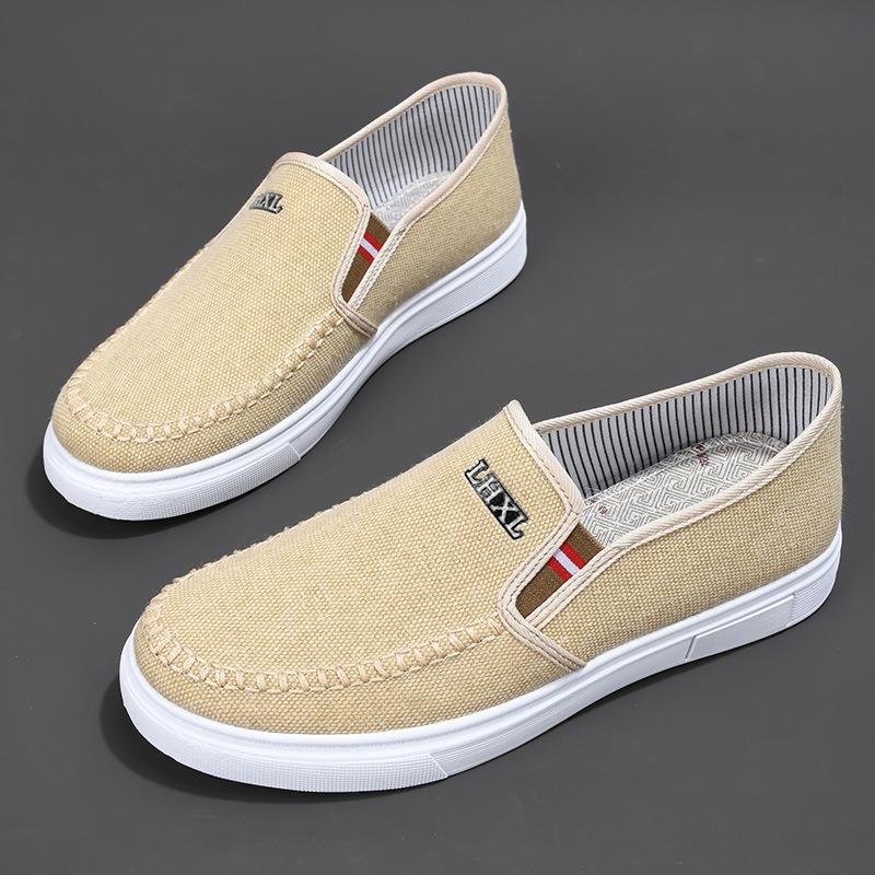 Fashion 2024 New Hot Selling Fashionable Casual Shoes Comfortable and Breathable Lazy Shoes One Step Canvas Shoes
