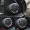 Auto-Carbonfaser-Look Fronttür-Stereo-Lautsprecher-Zierring für Jeep Grand Cherokee 2011–2017 2018 Innenausstattung