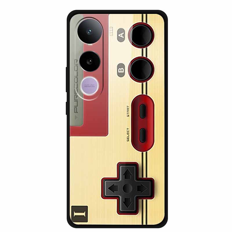 For Vivo Y400 5G Case Y 400 6.67" Animal Wolf Lion Tempered Glass Hard Back Cover For Vivo Y400 2025 Phone Cases Soft Bumper Bag