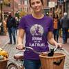 Witch Bicycle T-Shirt, Retro Full Moon Gothic Tee, Spooky Season Shirt