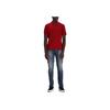 Emporio Armani Solid Color Polo Short Sleeve T-Shirt Men Tops Red 3D1FE5-1JTKZ-03B7