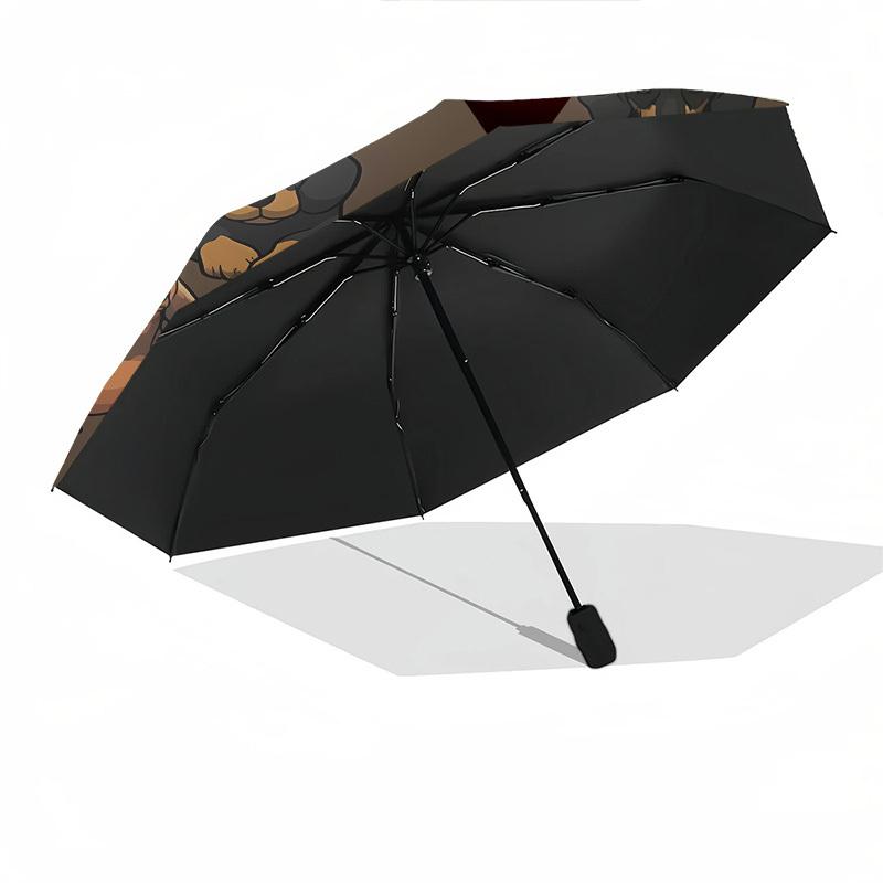 Dachshund Heart- Automatic Umbrella,Suitable for Men and Women, Outdoor Accessories, Suitable for Birthdays 1018b