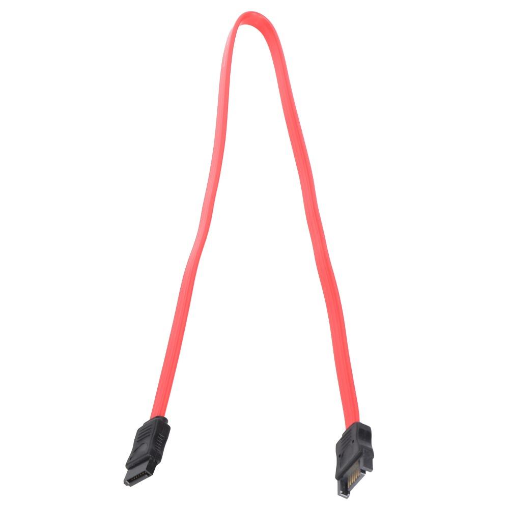 10PCS Durable 7Pin SATA Cable 50cm Length High Speed SSD Data Cable SATA Extension Cable External Hard Disk