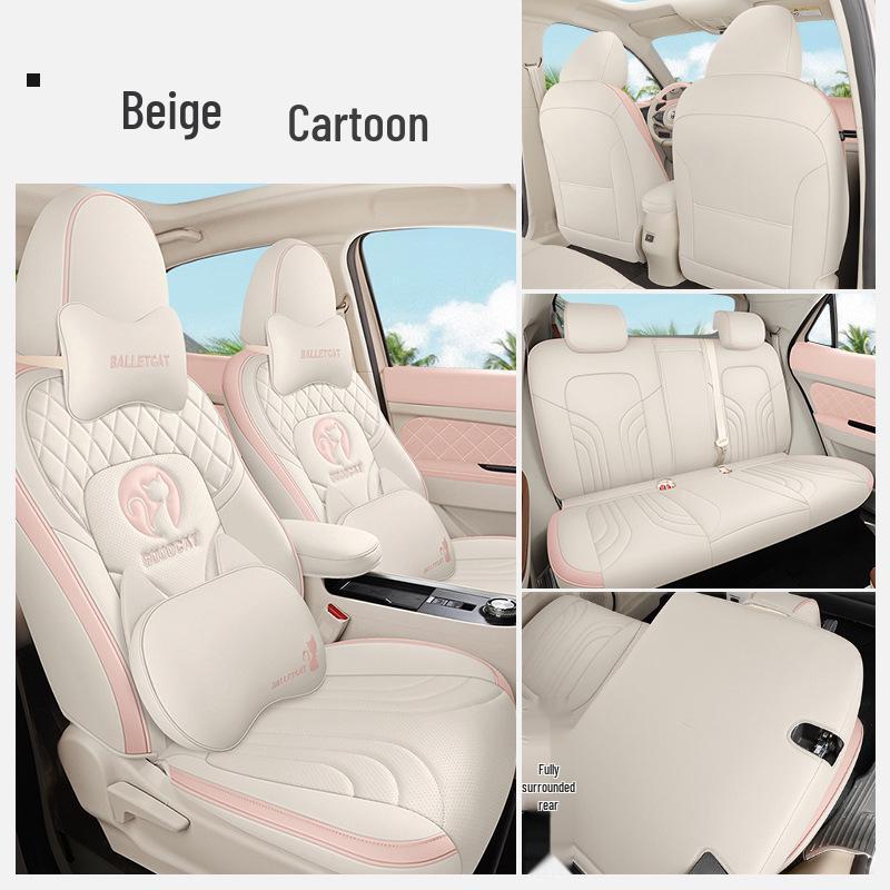 ZFL Sports Leather Seat Cushion Cover for Great Wall ORA Good Cat – All-Season Comfort