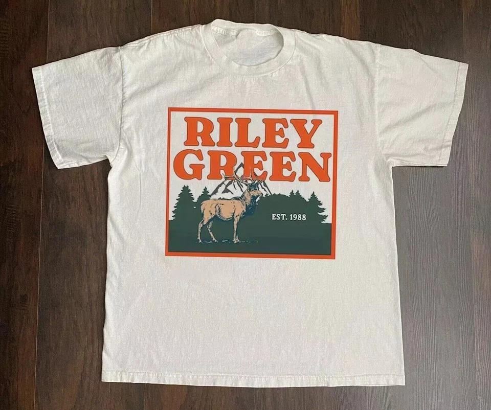 

Riley Green Country Music Tour 2025 Music T Shirt Full Size S-5XL K700 2XL