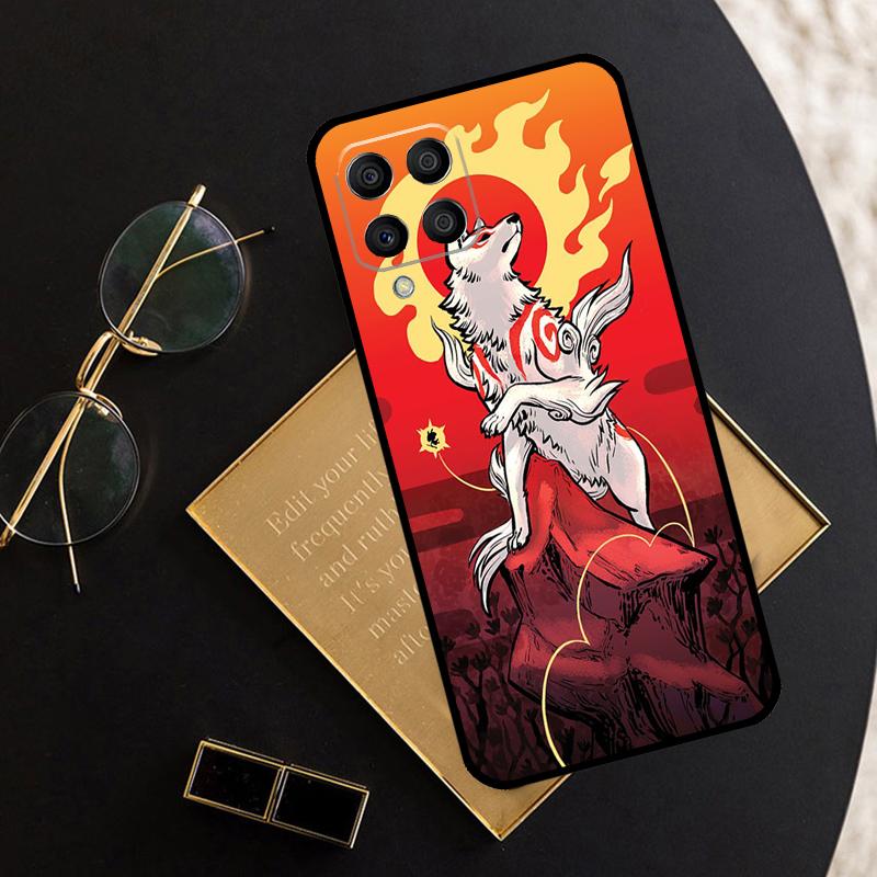 Japanese Style Anime Fox For Samsung Galaxy M11 M21 M31 M12 M13 M14 M15 M35 M55 M34 M54 M33 M53 M32 M52 M06 M16 Case