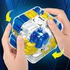 3D Rotating Maze Puzzle Cube Three Layer Brain Teaser Game For Kids Logic Training And Focus Development