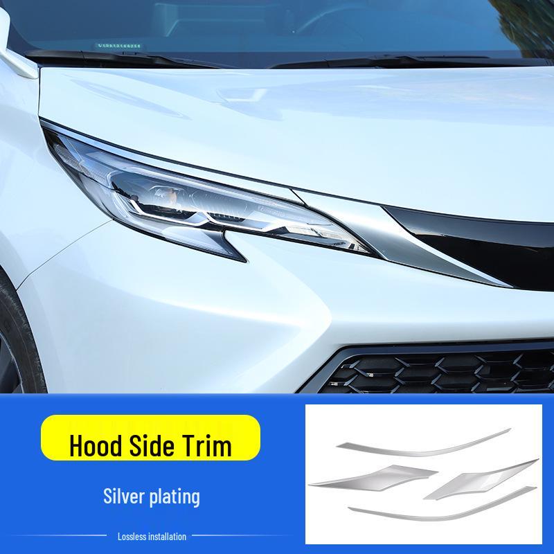 Dekorativní lišta znaku na kapotě pro Toyota Sienna 2021-2026