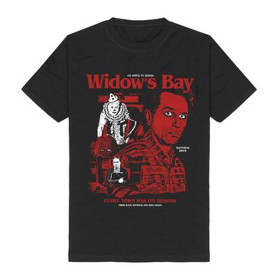 Camiseta Unisex Streetwear con Estampado de TV Widows Bay Verano Cuello Redondo Moda Camisetas con Estampado Gráfico Manga Corta Algodón Suave