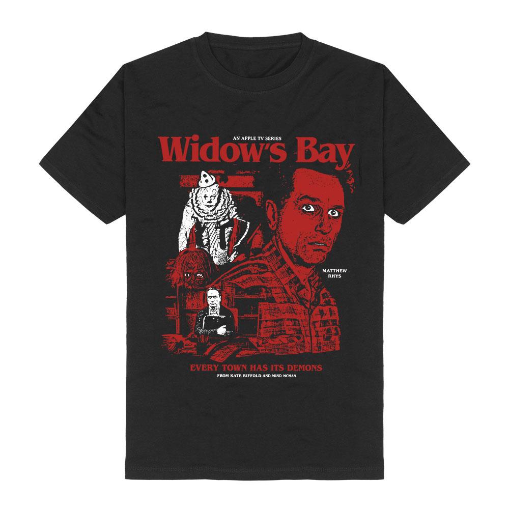 Unisex Streetwear Widows Bay TV Print T-Shirt Sommer Rundhals Mode Grafikdruck T-Shirts Kurzarm Baumwolle Weiche T-Shirts