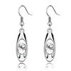Oval Drop Water Shaped Eardrop Jewelry Women Fashion Earrings Gift Lightweight