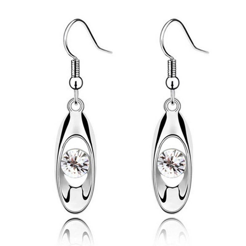 Oval Drop Water Shaped Eardrop Jewelry Women Fashion Earrings Gift Lightweight