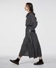 Opeundoeoseutyudio Check Flare Button Skirt Brown