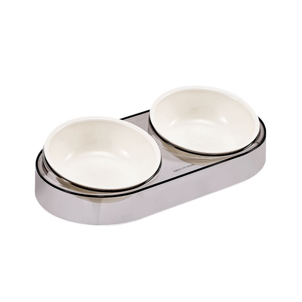 Anti Spill Raised Dog Cat Bowl Non-Slip Pet Food and Water Bowl Cat Feeding Bowl  For Puppy Kitten