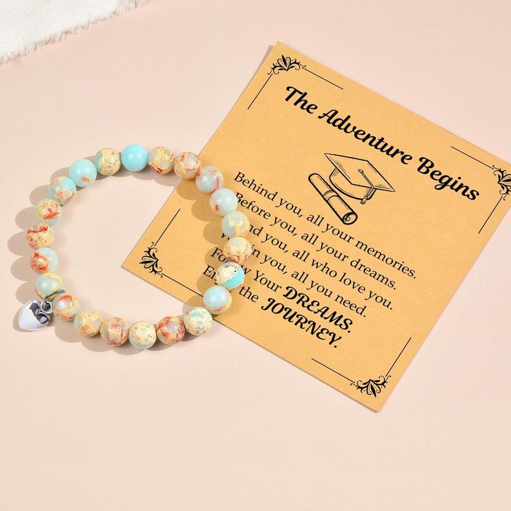 Graduation Gift Graduation Bracelet Inspirational Graduation Charm Bracelet