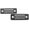 1 Pair License Plate Light Assembly For Volvo C30 2006-2013 Number Plate Light