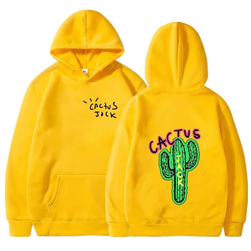 New Luxury Cactus Jack Hip Hop Hoodie Travis 2024 Men's Hip Hop Streetwear Top